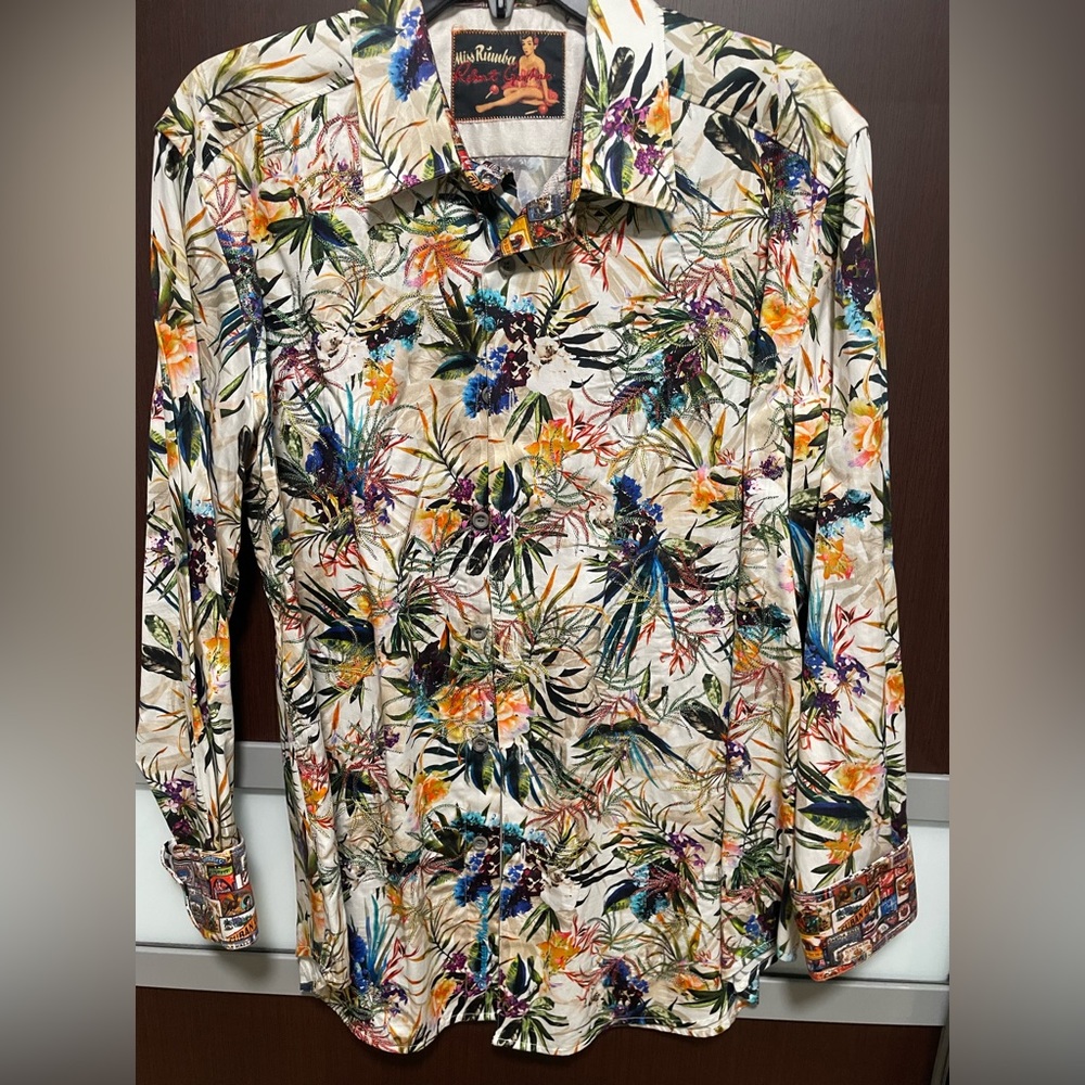 Robert Graham tropical print